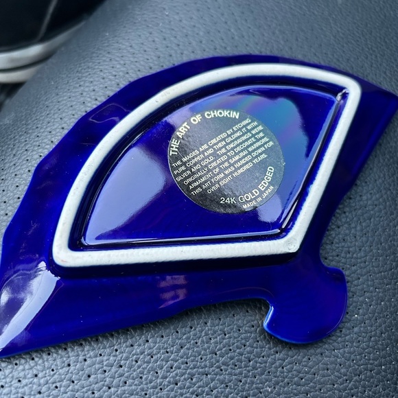 Art of Chokin Plates 24KT Gold Copper Etching Made in Japan Decor Art - Picture 6 of 7